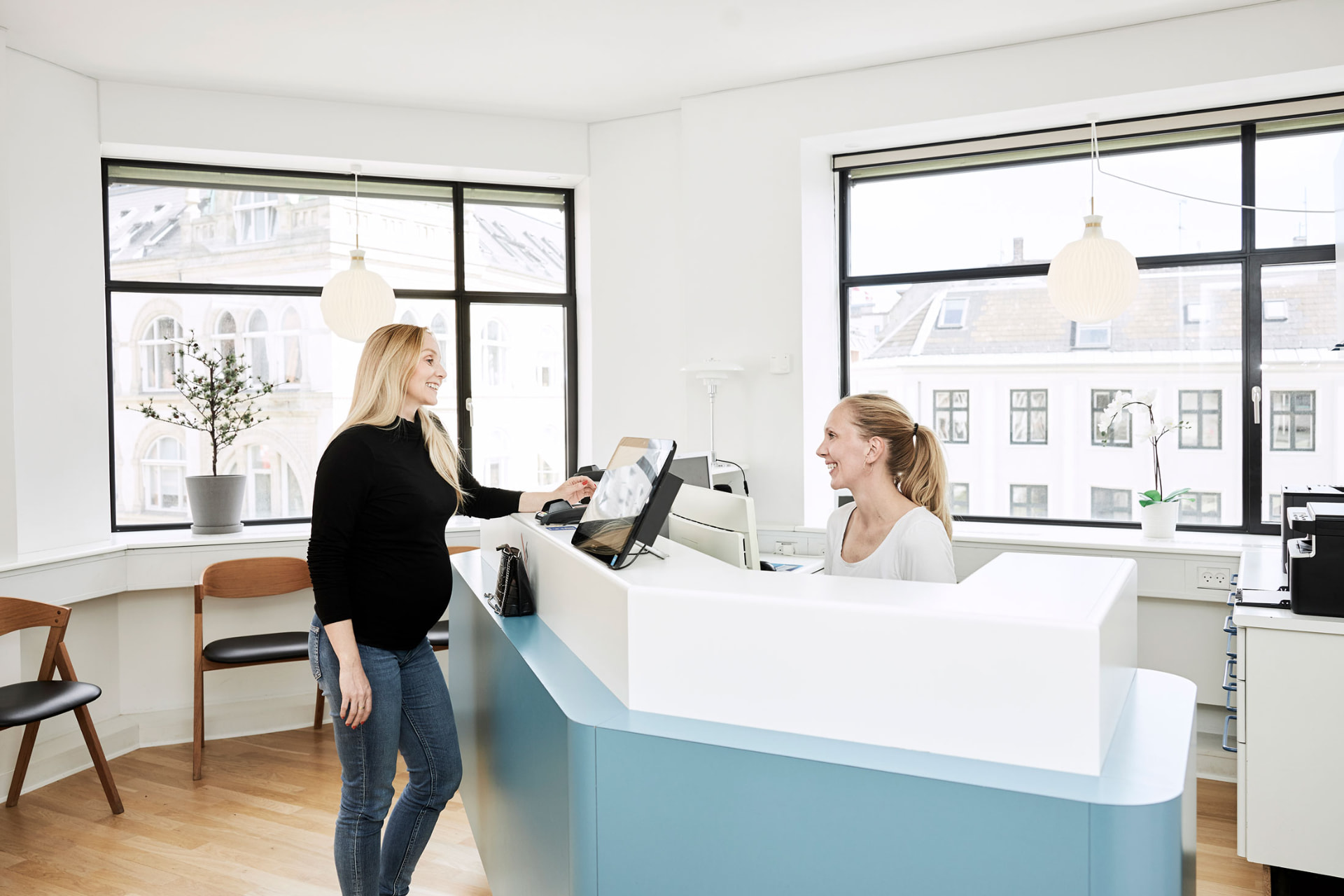 Reception hos Tandlægerne Østergade 27